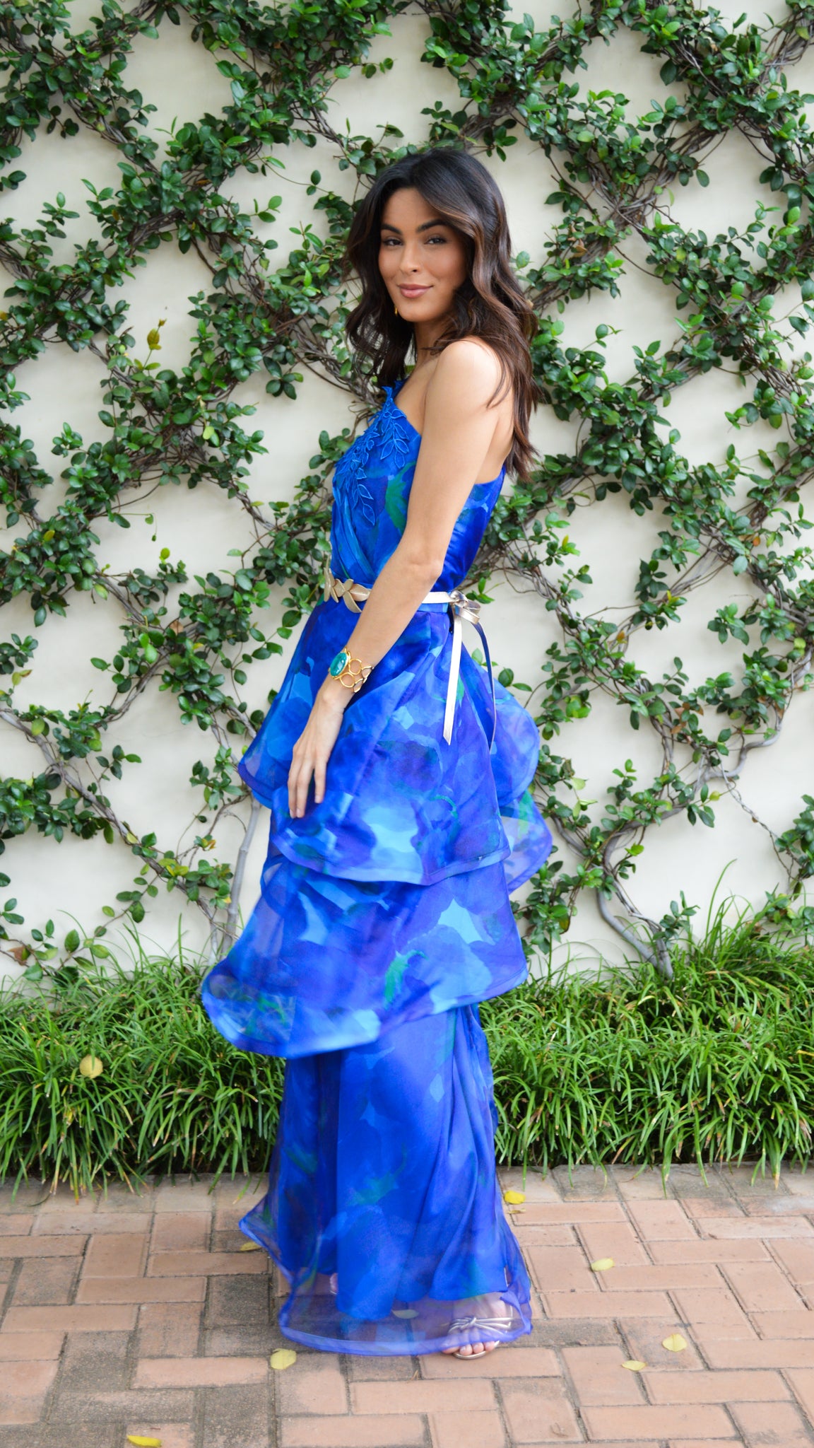 Vestido BARCELONA - Green & Blues