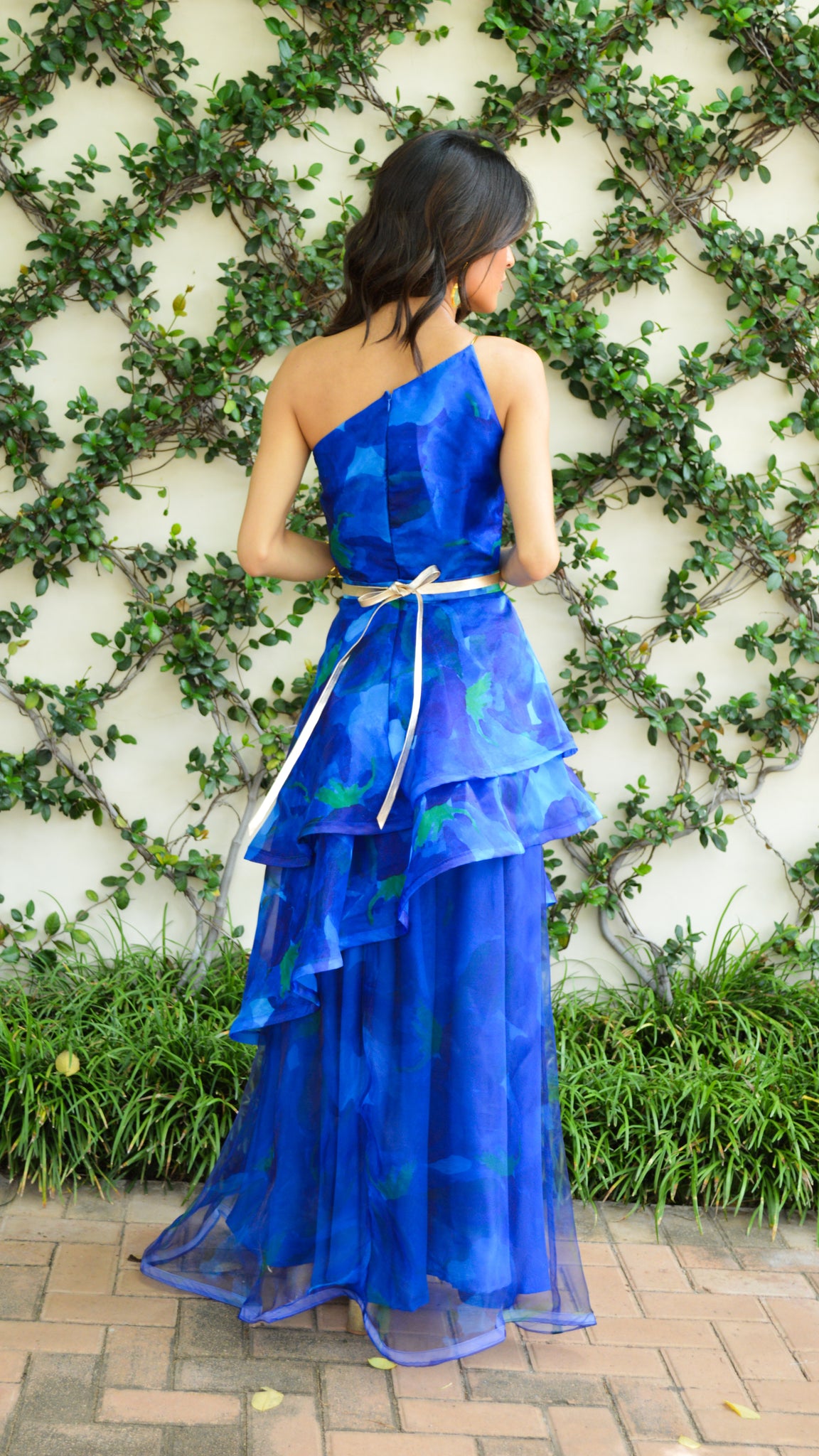 Vestido BARCELONA - Green & Blues
