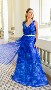 Vestido ALEIA - Green & Blues