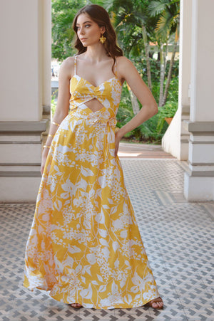 Vestido NIRVANA Maxi - Golden Garden